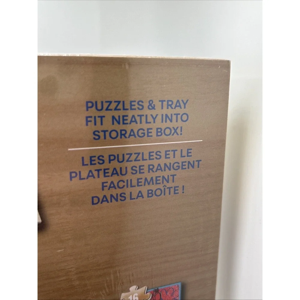 NEW‎ SpongeBob SquarePants 7 Wood Puzzles Nickelodeon Ages 4+ Spin Masters